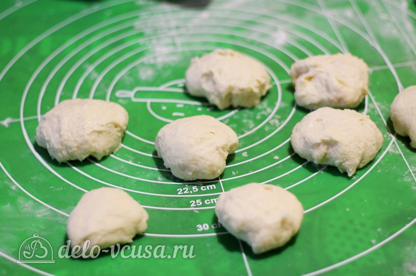 Шаг 6 приготовления Пирожки со смородиной
