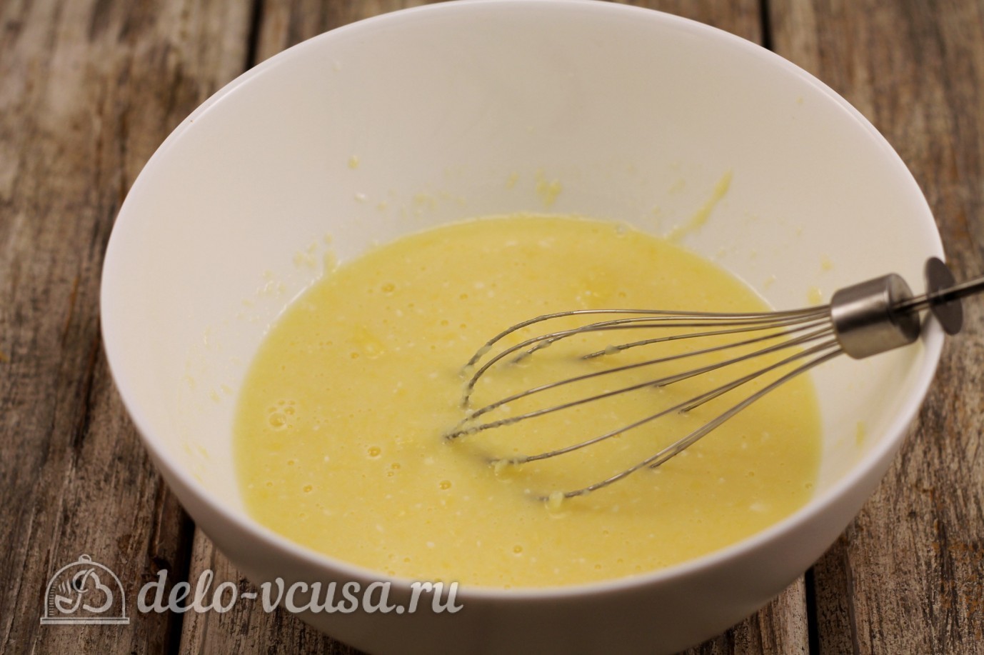 Шаг 2 приготовления Булочки с вишней