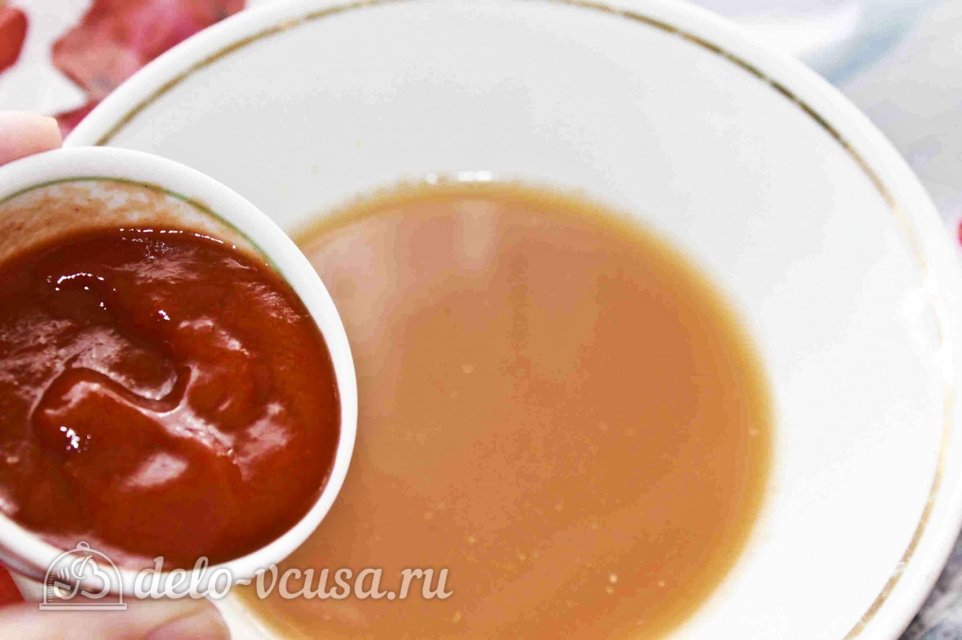 Шаг 2 приготовления Свиные ребрышки в духовке