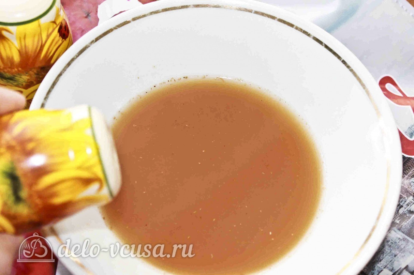 Шаг 6 приготовления Свиные ребрышки в духовке