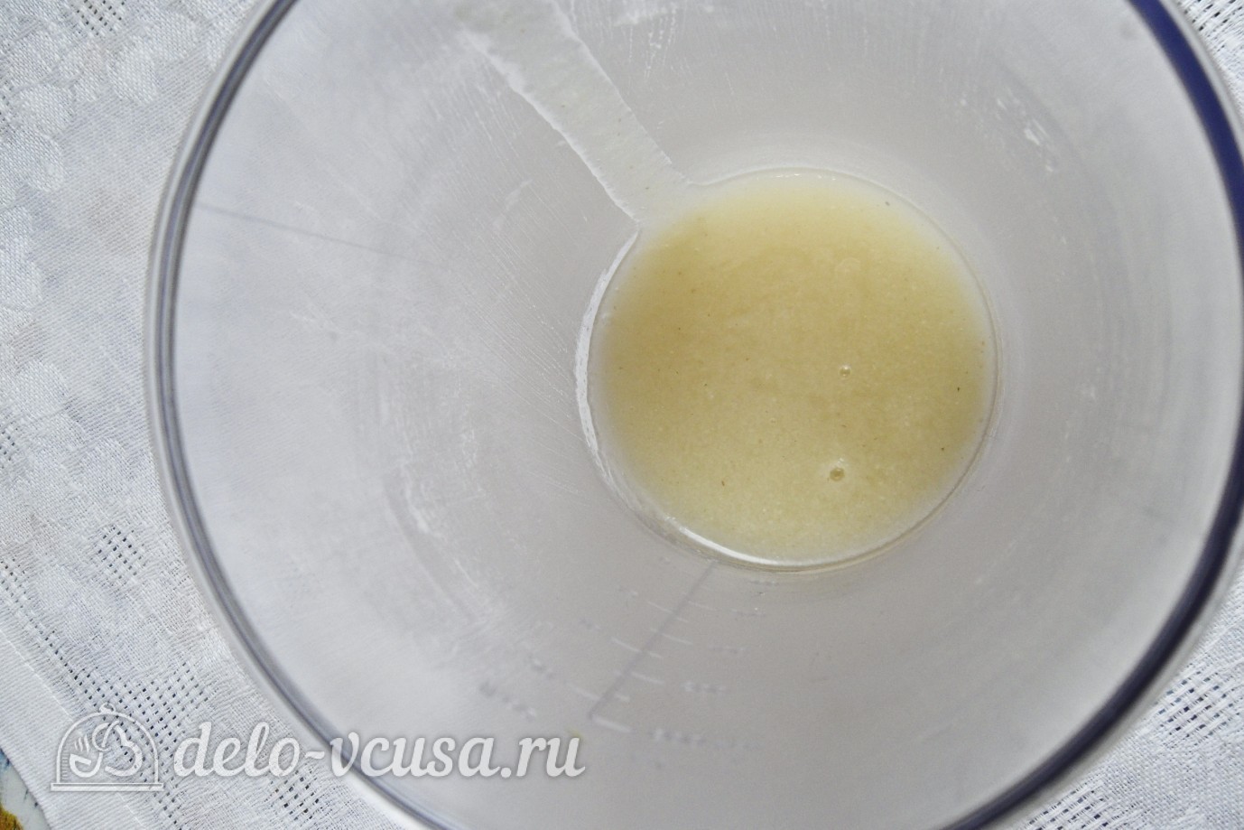 Шаг 7 приготовления Яблочный мусс с манкой