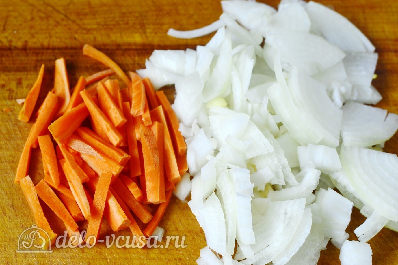 Шаг 3 приготовления Подлива из куриных желудков