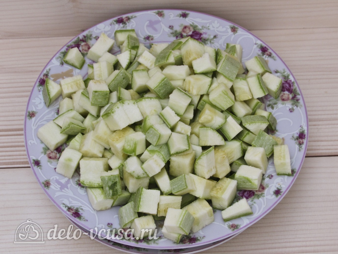Шаг 4 приготовления Жареное мясо с кабачками