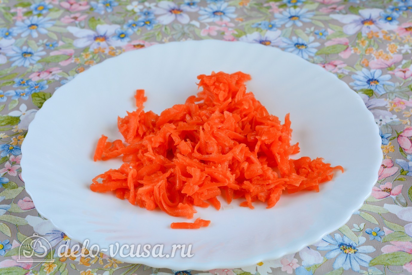 Шаг 4 приготовления Салат с курицей и овощами