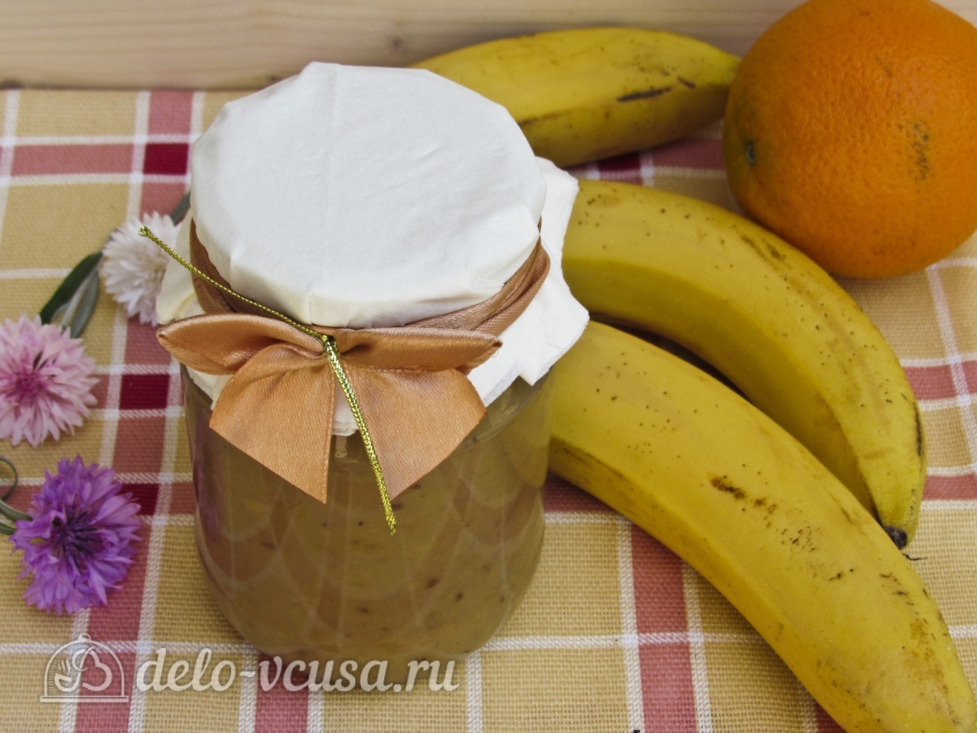 Шаг 12 приготовления Банановый джем