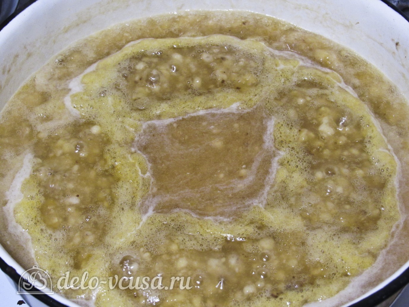 Шаг 8 приготовления Банановый джем