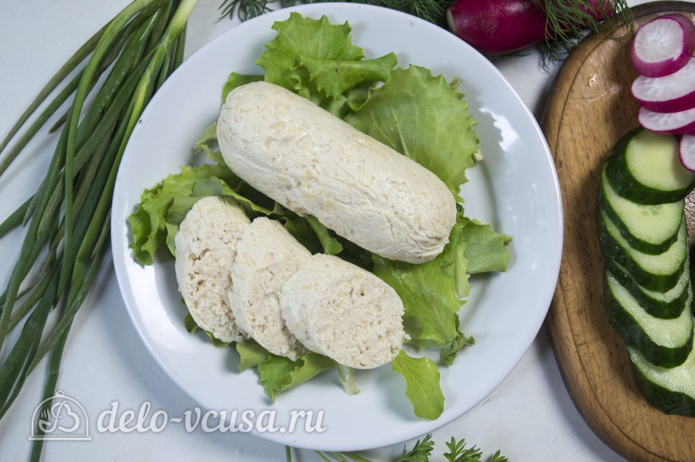 Обложка рецепта Сосиски куриные с сыром
