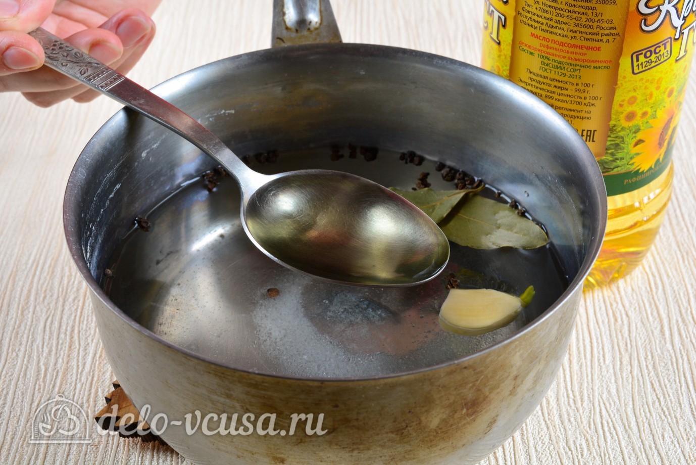 Шаг 3 приготовления Маринованные шампиньоны в домашних условиях