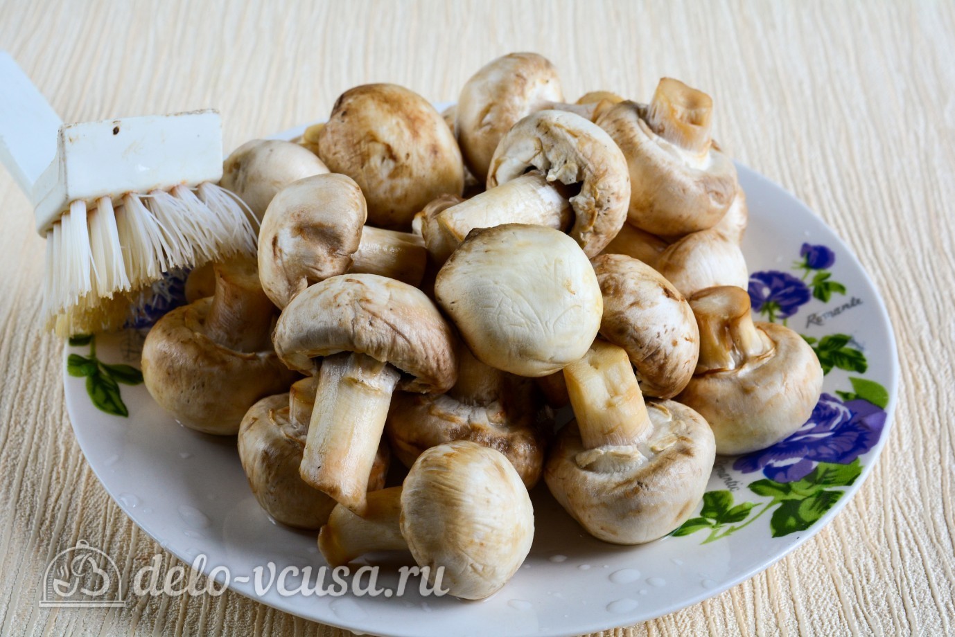 Шаг 4 приготовления Маринованные шампиньоны в домашних условиях
