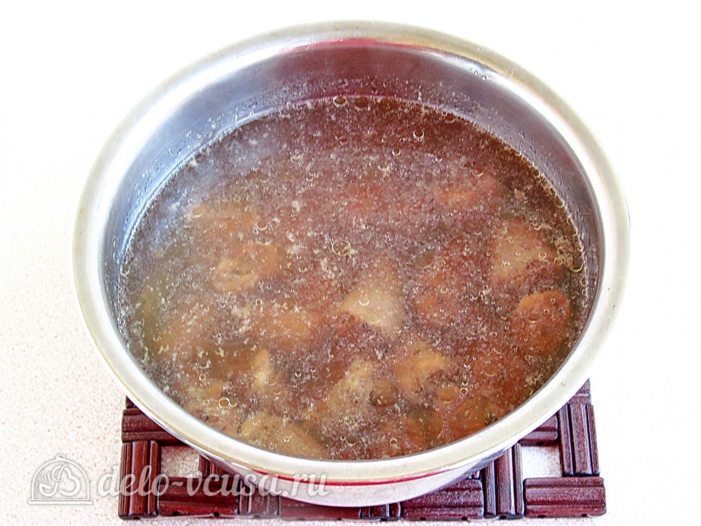 Шаг 2 приготовления Салат с куриными сердечками и корейской морковью