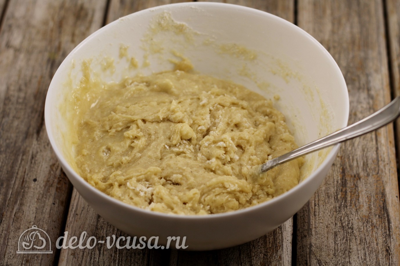 Шаг 5 приготовления Маффины с ягодами