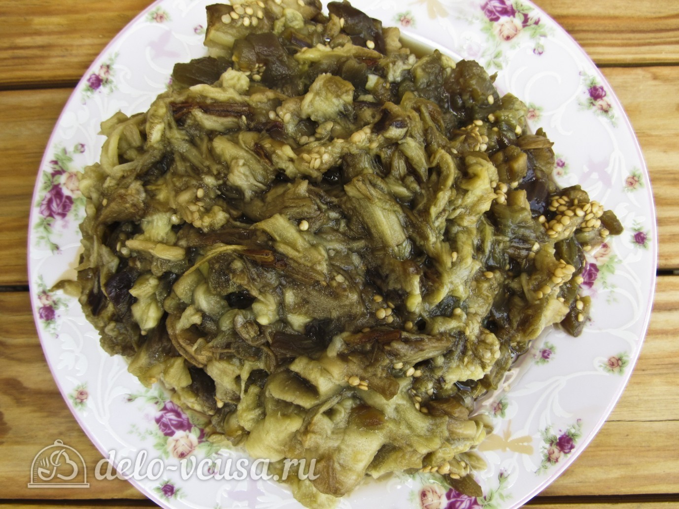 Шаг 12 приготовления Икра из баклажанов на зиму