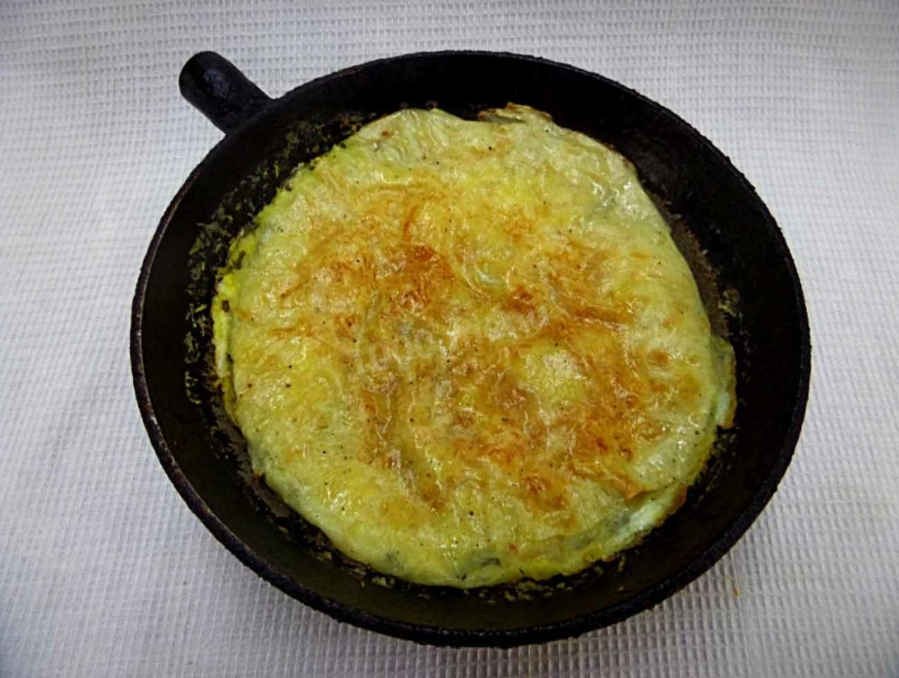 Шаг 11 приготовления Ачма с творогом сыром и зеленью в лаваше