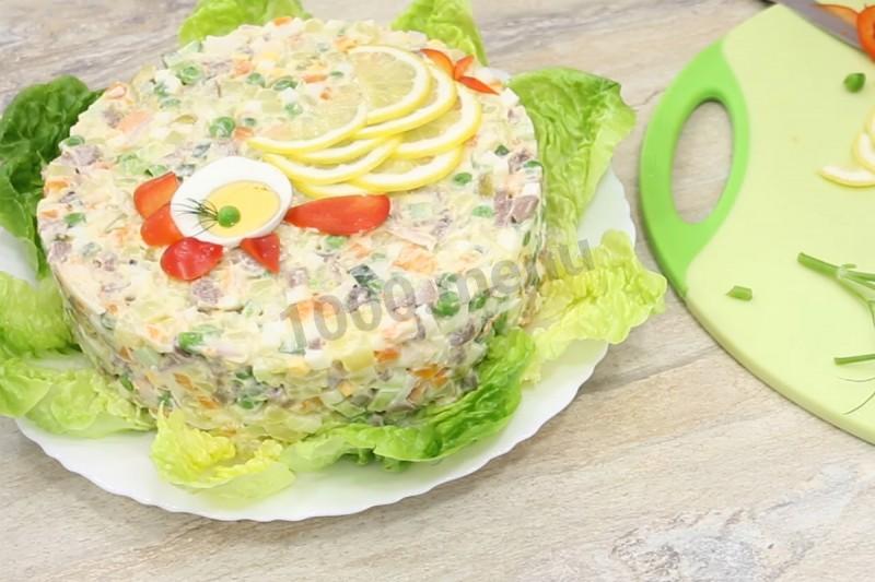 Шаг 20 приготовления Салат Царский Петух