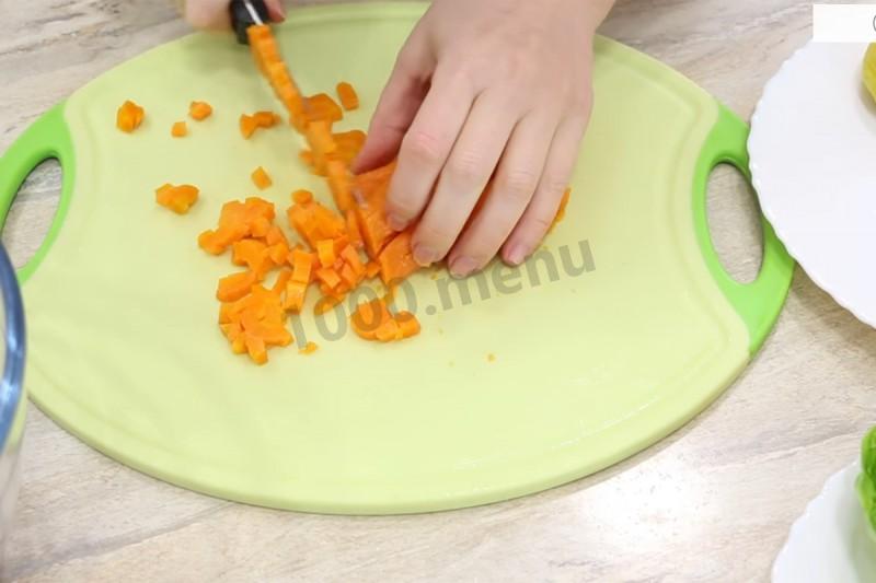 Шаг 7 приготовления Салат Царский Петух