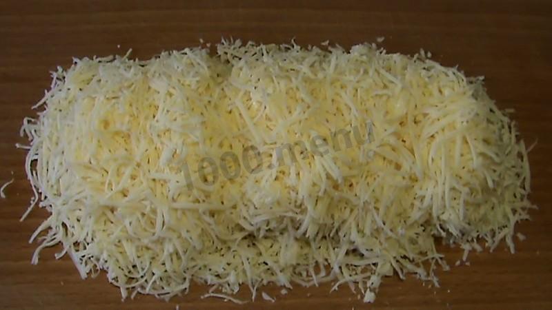 Шаг 5 приготовления Салат Подкова