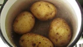 Шаг 2 приготовления Салат из куриных потрошков с солеными огурцами