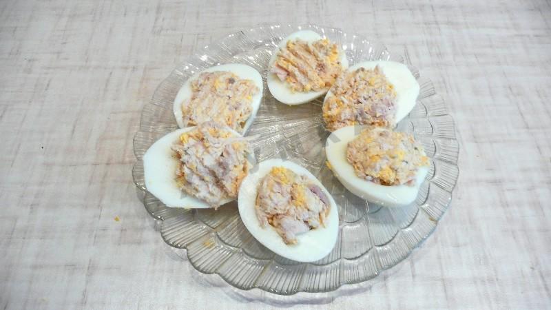Шаг 13 приготовления Салат Сугроб с курицей, картофелем и болгарским перцем