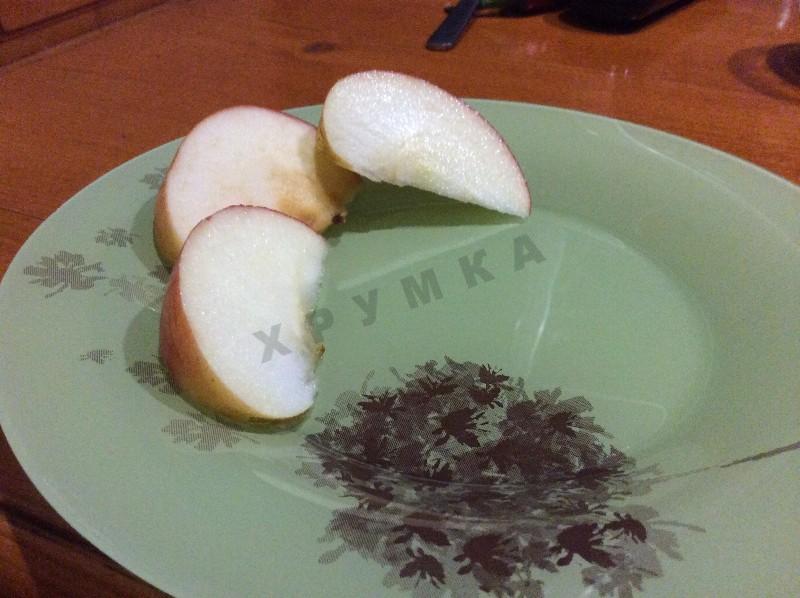 Шаг 3 приготовления Фруктовый салат Apple