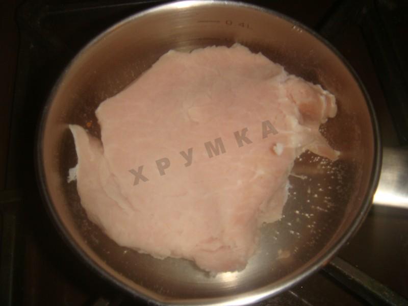 Шаг 3 приготовления Салат Клязьма