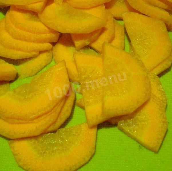 Шаг 4 приготовления Салат из пекинской капусты с маринованным опятами