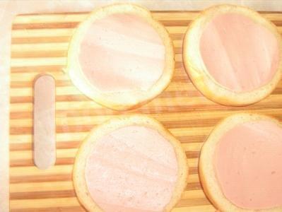 Шаг 3 приготовления Салат Луковая Корзинка с начинкой