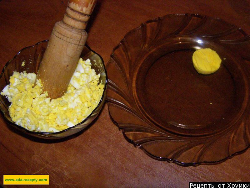 Шаг 4 приготовления Салат шапка