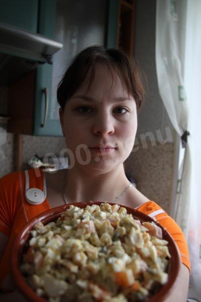 Шаг 8 приготовления Рыбный салат с копченой треской