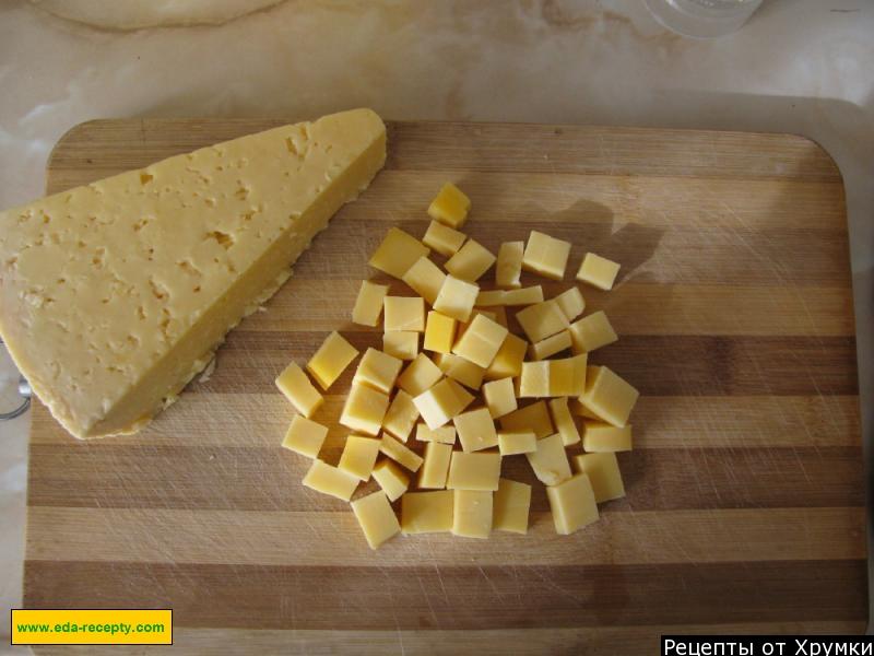 Шаг 3 приготовления Салат Пекинский с отварной курятиной