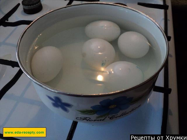 Шаг 1 приготовления Салат яблочный с крабовыми палочками