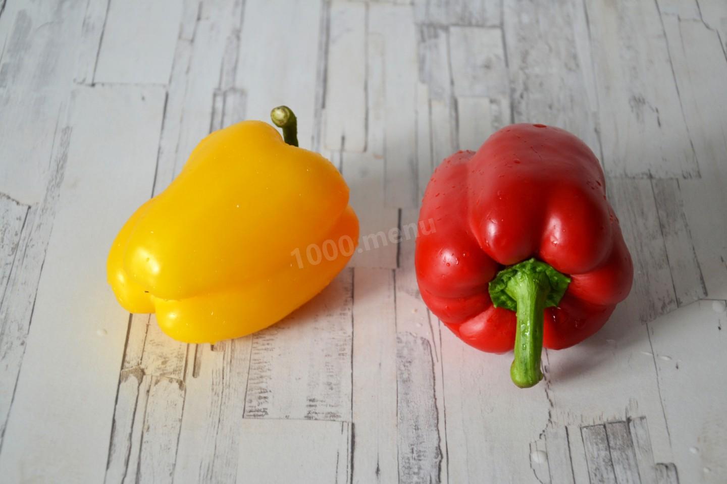 Шаг 1 приготовления Закуска из болгарского перца