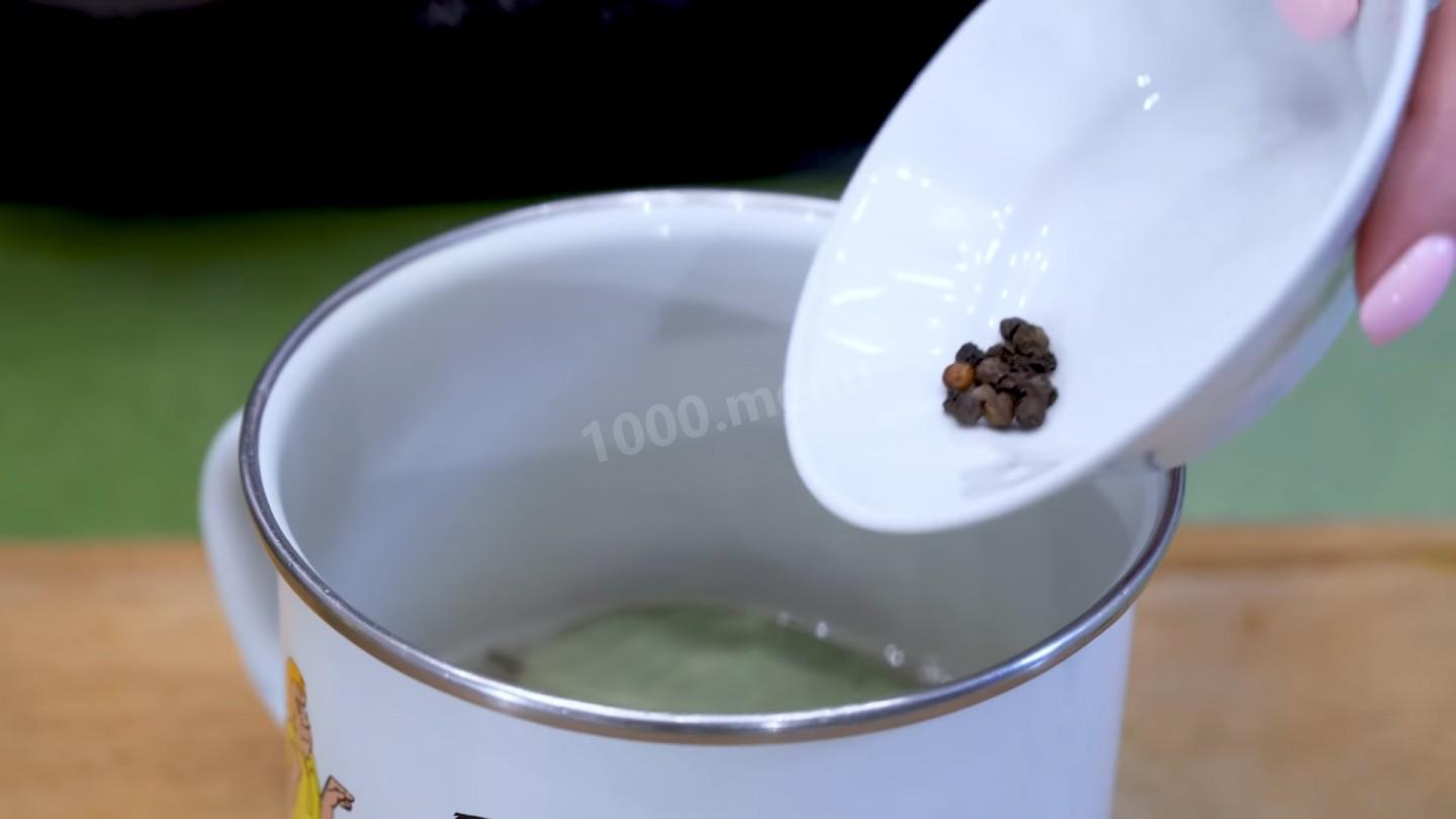 Шаг 4 приготовления Закуска из баклажанов с овощной начинкой