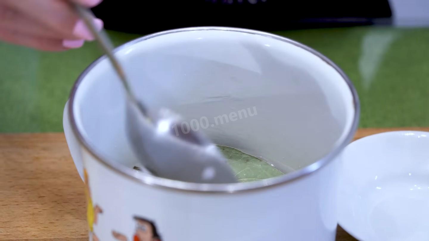 Шаг 5 приготовления Закуска из баклажанов с овощной начинкой