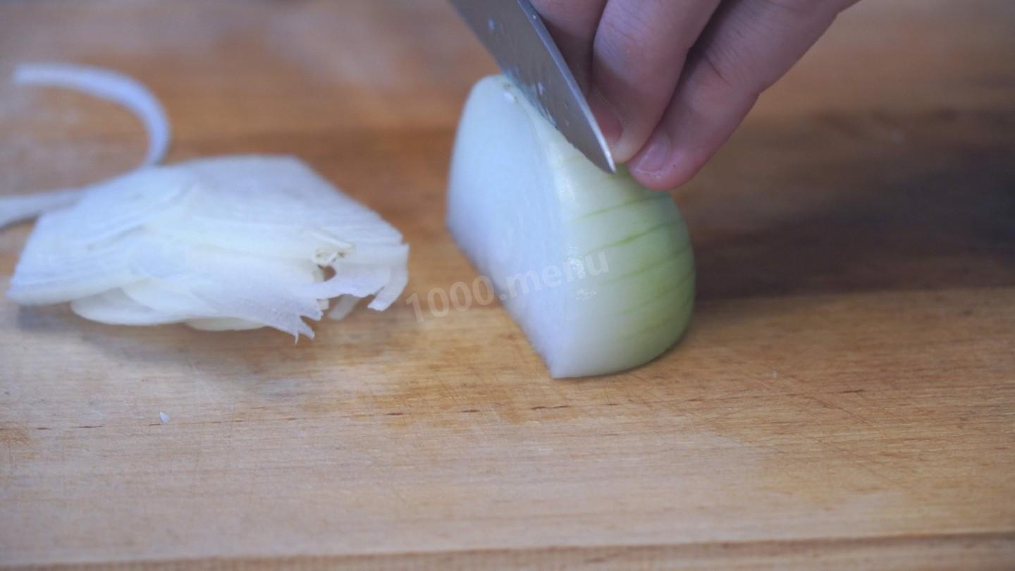Шаг 4 приготовления Горячая закуска из баклажан с морковью по-корейски
