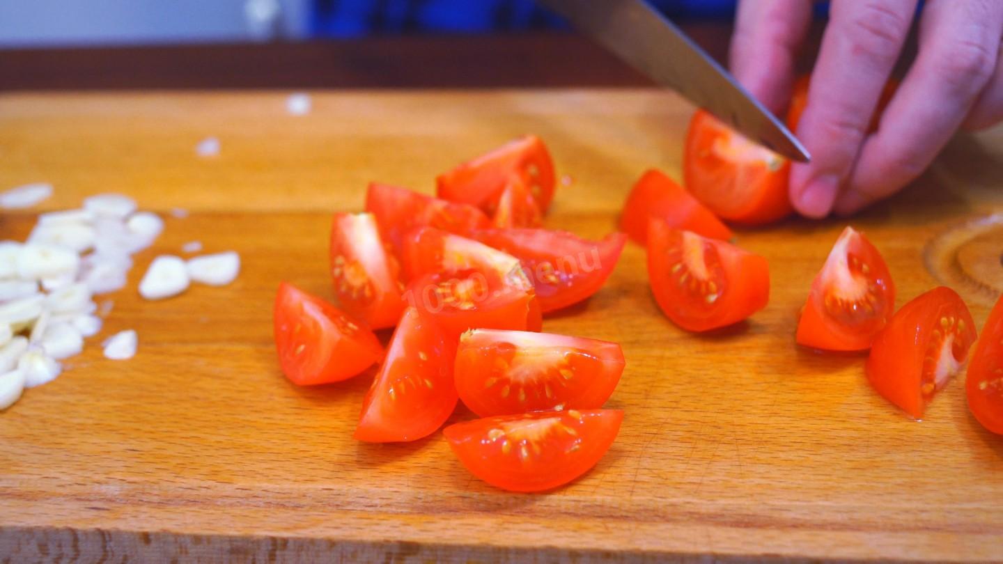 Шаг 5 приготовления Мясная закуска по-тайски с телятиной и перцем