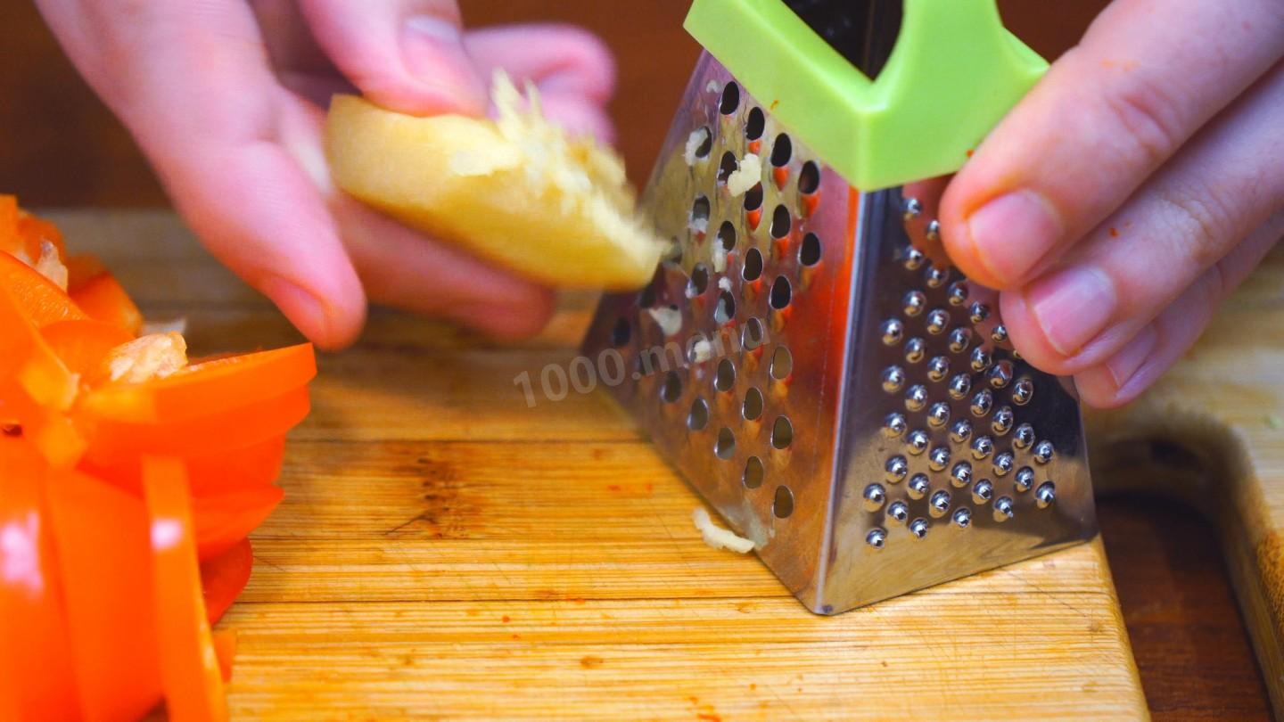 Шаг 9 приготовления Мясная закуска по-тайски с телятиной и перцем