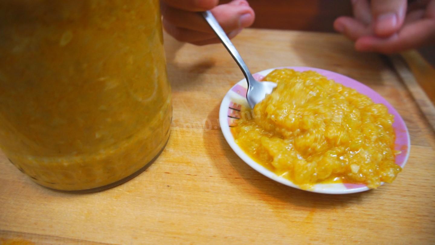 Шаг 9 приготовления Закуска из кабачков, которой всегда не хватает на зиму