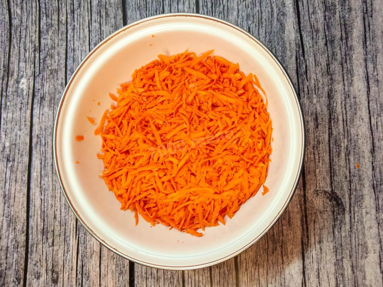 Шаг 3 приготовления Печеночный торт из куриной печени классический
