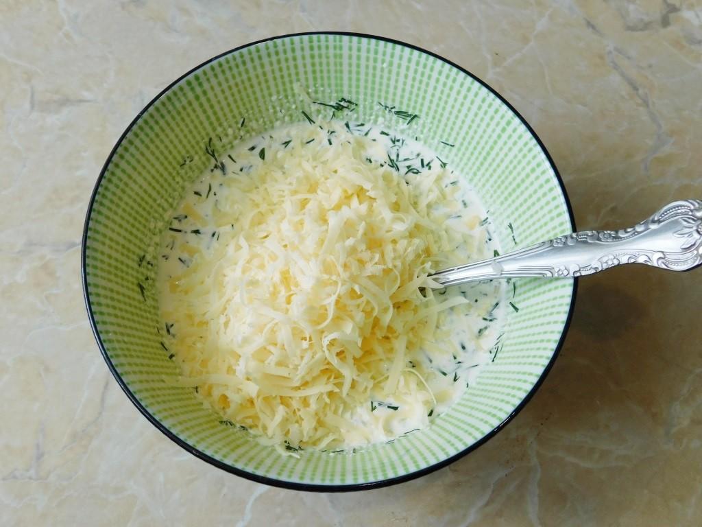 Шаг 4 приготовления Пельмени в сметане в духовке