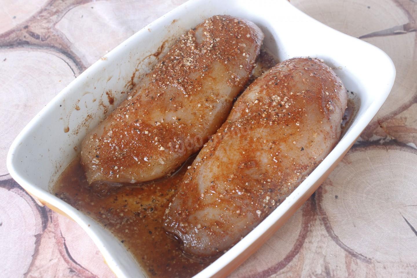 Шаг 4 приготовления Карпаччо из курицы в домашних условиях