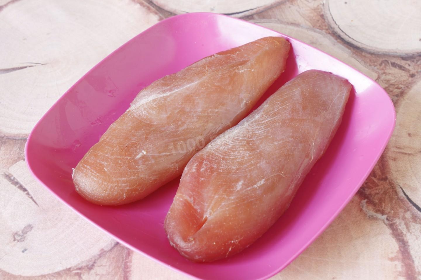 Шаг 8 приготовления Карпаччо из курицы в домашних условиях