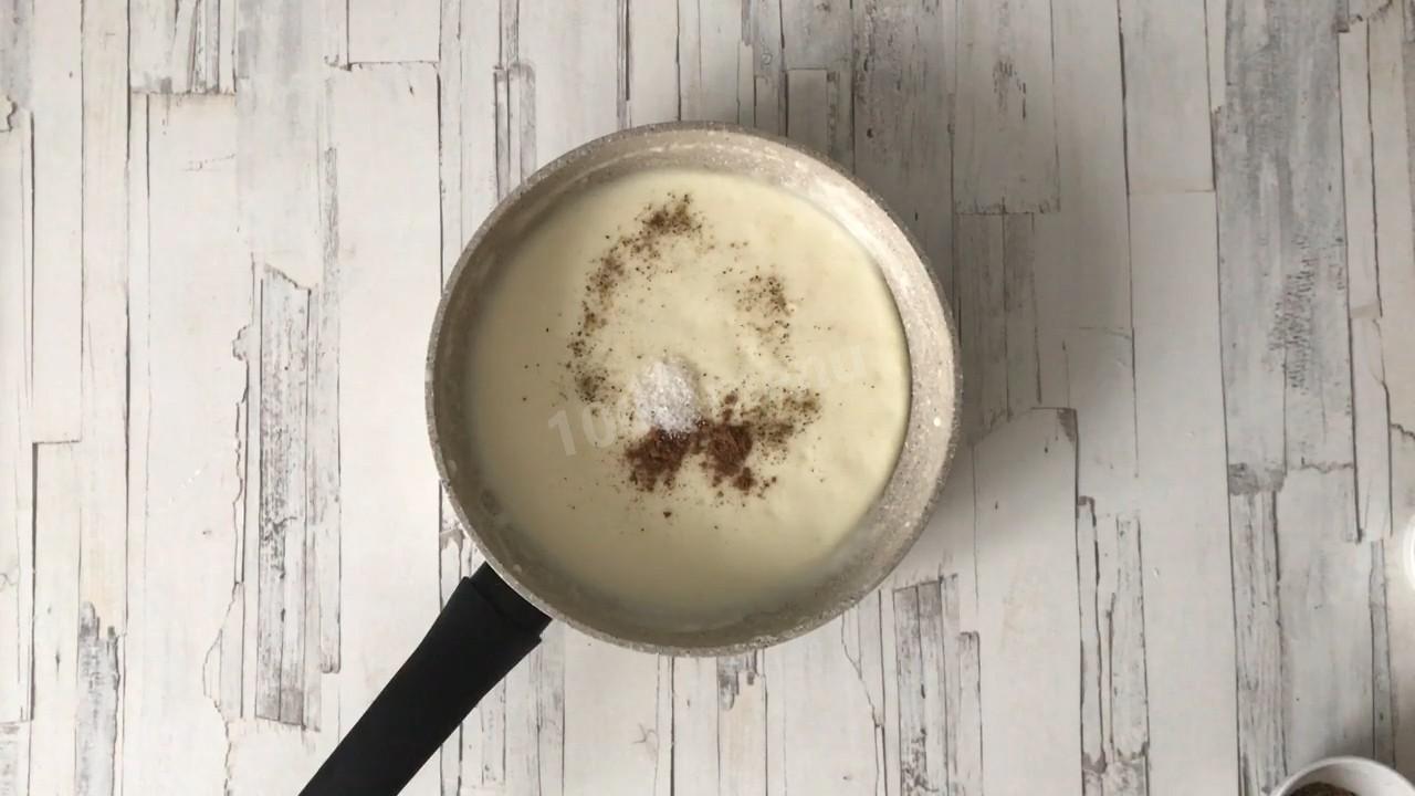 Шаг 9 приготовления Классический жульен с грибами в духовке