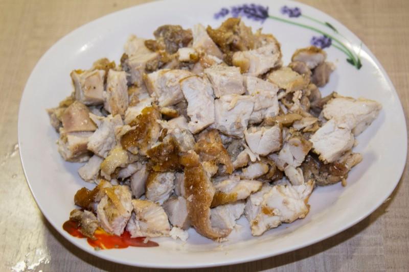 Шаг 36 приготовления Шаверма в лаваше с курицей в домашних условиях