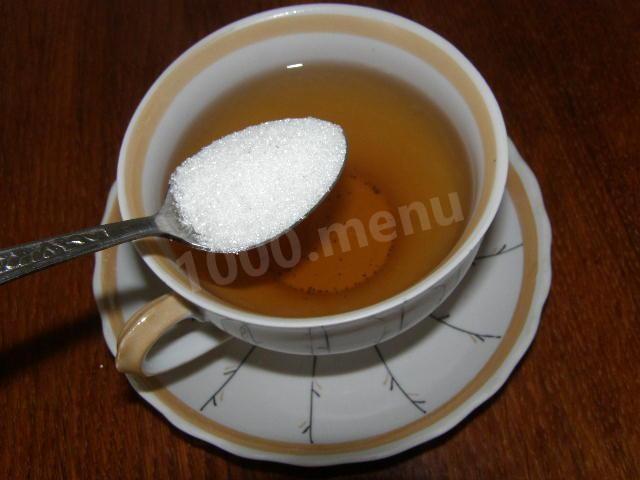 Шаг 5 приготовления Чай молочный