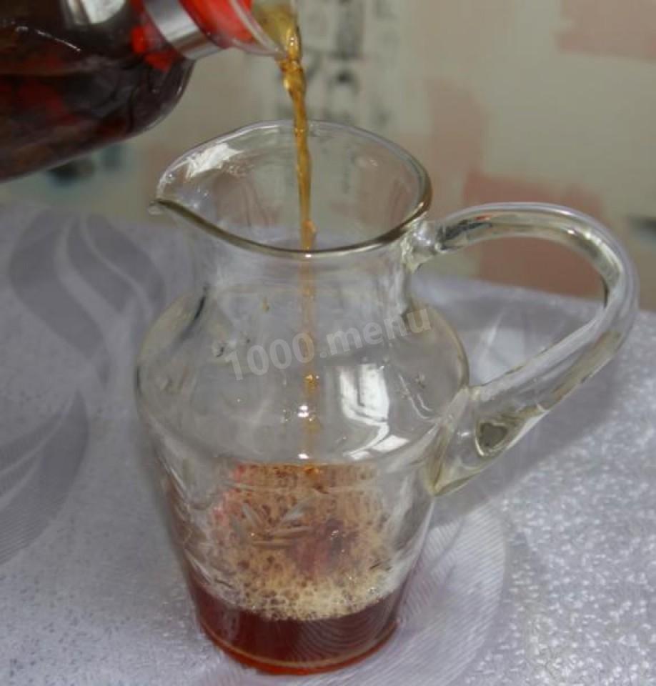 Шаг 3 приготовления Тибетский чай с маслом