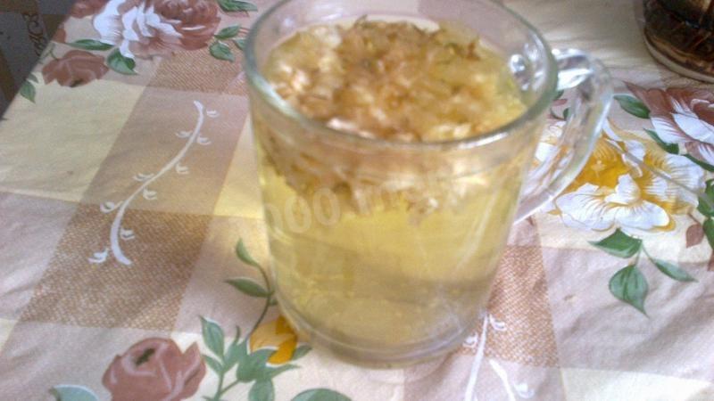 Шаг 3 приготовления Чай с липой