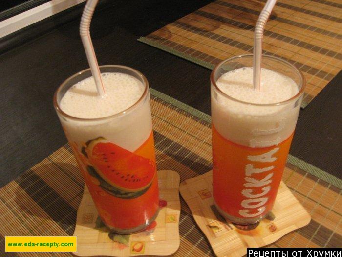 Шаг 7 приготовления Коктейль из мороженого