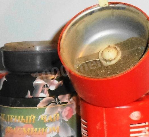 Шаг 2 приготовления Зеленый чай с молоком латте