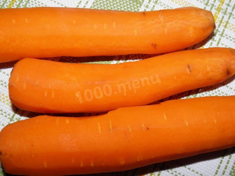 Шаг 2 приготовления Фреш из моркови со сливками