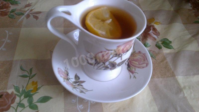Шаг 7 приготовления Чай с лимоном и медом